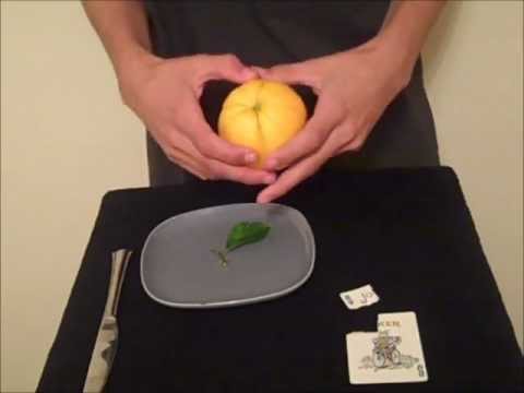 lemon card trick