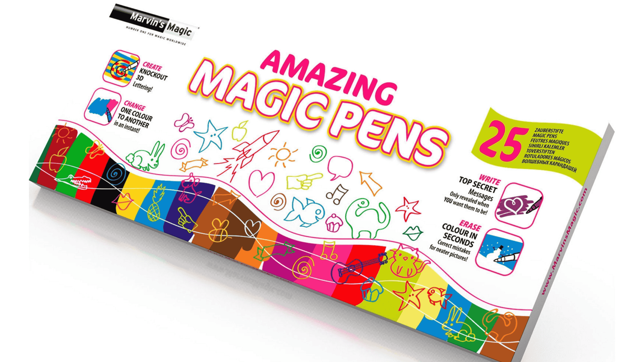 Marvin Magic Markers and Other Brands